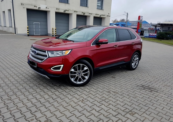 Ford EDGE cena 79900 przebieg: 83000, rok produkcji 2017 z Katowice małe 277